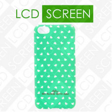Чехол ARU для iPhone 5C Hearts Green