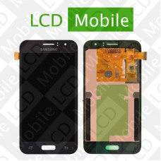 Дисплей для Samsung Galaxy J1 2016 J120, J120H с сенсорным экраном, черный, модуль ( дисплей + тачскрин )