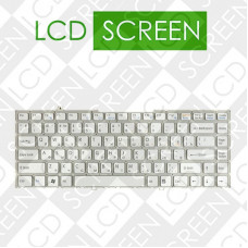 Клавиатура для ноутбука SONY (VGN-FW series) rus, white, 148084172