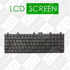 Клавиатура для ноутбука MSI (A5000, CR500, CX500, GX600, VR600, VX600, UX600; LG E500) rus, black