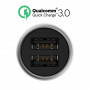 Автомобильное зарядное устройство Xiaomi Car Quick Charger 3.0, серебристый