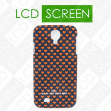 Чехол ARU для Samsung Galaxy S4 Hearts Dark Blue