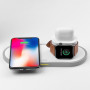 Беспроводное зарядное устройство Hoco CW21 3 в 1 для смартфонов, Apple Watch, AirPods