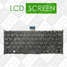 Клавиатура для ноутбука ACER (AS: E3-111, V5-122) rus, black, без фрейма, с подсветкой, NK.I1117.03Z