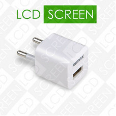 Сетевое зарядное устройство Remax USB 1A White