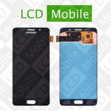 Дисплей для Samsung Galaxy A5 2016 A510, A510F, A510FD, A510M, A510Y, A5100 с сенсорным экраном, черный, модуль ( дисплей + тачскрин )
