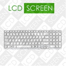 Клавиатура для ноутбука SONY (E15, E17, SVE15, SVE17) rus, white, 149151211