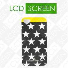 Чехол ARU для iPhone 4S Mix&Match Stars Black