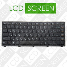 Клавиатура для ноутбука LENOVO (S300, S400, S405) rus, black, 25-205056