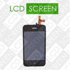 Дисплей для iPhone 3GS с сенсорным экраном, черный, модуль, дисплей + тачскрин