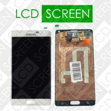 Дисплей для Samsung Galaxy Note 4 N910H с сенсорным экраном, белый, модуль ( дисплей + тачскрин ), оригинал
