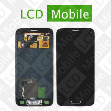 Дисплей для Samsung Galaxy S5 mini G800, G800H с сенсорным экраном, черный, модуль ( дисплей + тачскрин )
