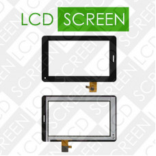 Тачскрин для планшета China-Tablet PC 7, черный, емкостный, 10 pin,(190*118 мм), 7, #WG7360-V2, touch screen, сенсорный экран
