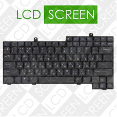 Клавиатура для ноутбука DELL (Latitude: D500, D505, D600, D800) rus, black, 01M722