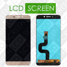 Дисплей для LeEco (LeTV) Le 2 Pro X520 X525 X526 X527 X620 с сенсорным экраном, золотистый, модуль, дисплей + тачскрин