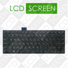 Клавиатура для ноутбука ASUS (S400, S451, X402) rus, black, без фрейма, 0KNB0-4124RU00