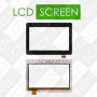 Тачскрин для планшетов China-Tablet PC 7; Cube U9GT4, PINGO PB70A8762-R1, PB70A8759, FPC-07034B2, touch screen, сенсорный экран