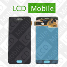 Дисплей для Samsung Galaxy A3 2016 A310, A310F, A310M, A310N, A310Y с сенсорным экраном, черный, модуль ( дисплей + тачскрин )
