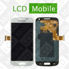 Дисплей для Samsung Galaxy S4 mini I9190, I9192, I9195 с сенсорным экраном, белый, модуль ( дисплей + тачскрин )