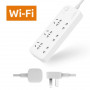 Удлинитель Xiaomi Smart Power Strip 6 розеток, Wi-Fi, белый, Wi Fi сетевой фильтр