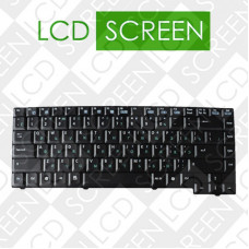 Клавиатура для ноутбука ASUS (A3(A/E/H/F/V), A4, A4000, A7, F5, G2, M9, R20, X50, Z8, Z8000), rus, black, шлейф вправо, 04GN9V1KRU13