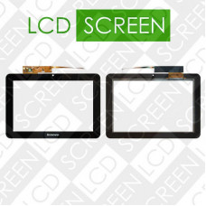Тачскрин для планшета Lenovo IdeaTab S2007, 2007, черный, touch screen, сенсорный экран