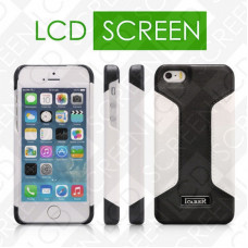 Чехол iCarer для iPhone 5/5S Colorblock Black/White (back cover) (RIP518)
