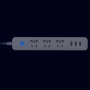 Удлинитель Xiaomi ChingMi Smart Power Strip with Wi-Fi, 3 розетки 3 USB, белый, Wi Fi сетевой фильтр