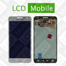 Дисплей для Samsung Galaxy A3 A300, A300F, A300FU, A300H  с сенсорным экраном, серебристый, модуль ( дисплей + тачскрин )