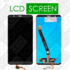 Дисплей для Huawei Honor 7X Dual Sim BND-L21 с сенсорным экраном, черный, модуль, дисплей + тачскрин