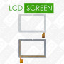 Тачскрин для планшетов China-Tablet PC 10,1 SANEI N10 FOR AMPE A10 TCP0187, белый, touch screen, сенсорный экран