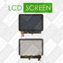 Модуль для планшета Nook HD+ 9, черный (тип 2), LTL090CL02-001, дисплей + тачскрин