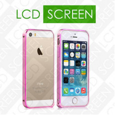 Бампер Vouni для iPhone 5/5S Buckle Color Match Pink/Rose