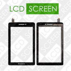 Тачскрин для планшета Lenovo IdeaPad S5000, черный, touch screen, сенсорный экран
