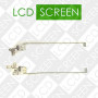 Петли для ноутбука ASUS K53U, X53U, K53BE, K53BR, K53BY, K53TA, K53TK, K53Z, A53U, (AM0J1000100 + AM0J1000200) (13GN5710M010-1 + 13GN5710M020-1) (левая+правая), K53U X53U