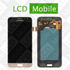 Дисплей для Samsung Galaxy J3 2016 J320, J320H с сенсорным экраном, золотистый, модуль ( дисплей + тачскрин )