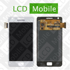 Дисплей для Samsung Galaxy S2 Plus I9105 с сенсорным экраном, белый, модуль ( дисплей + тачскрин )