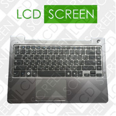 Клавиатура для ноутбука SAMSUNG (NP535U4C Series Keyboard+Touchpad+передняя панель) rus, black, BA75-04158M