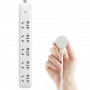 Удлинитель Xiaomi KingMi Smart Power Strip with Wi-Fi, 5 розеток, белый