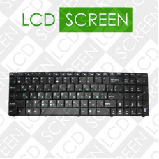 Клавиатура для ноутбука ASUS (K50, K51, K60, K61, K70, F52, P50, X5), rus, black, подсветка клавиш, 04GNV91KRU00