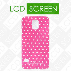Чехол ARU для Samsung Galaxy S5 Hearts Rose