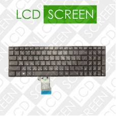 Клавиатура для ноутбука ASUS (UX52 series) rus, brown, без фрейма, 0KNB0-6622RU00