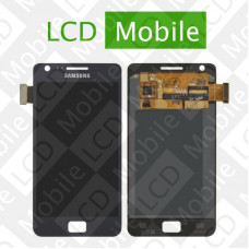 Дисплей для Samsung Galaxy S2 Plus I9105 с сенсорным экраном, темно-синий, модуль ( дисплей + тачскрин )