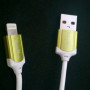 Кабель KingYou King You Lightning USB Cable для Apple iPhone iPad iPod 3.1 А 100 см, оливково-зеленый