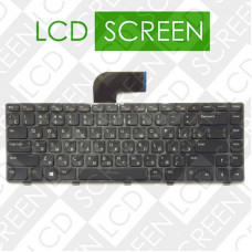 Клавиатура для ноутбука DELL (Inspiron: 5520, M4110, M5040, M5050, N4110, N5040, N5050; Vostro: 1540, 3550; XPS: L502) rus, black, подсветка клавиш, 0VPVKN