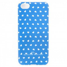 Чехол ARU для iPhone 5C Hearts Blue