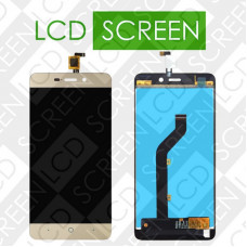 Дисплей для ZTE X3 Blade с сенсорным экраном, золотистый, модуль, дисплей + тачскрин