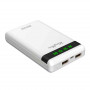 Power Bank KingYou King You KP13 10000 mAh 2.1 A Double USB Output, белый