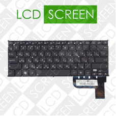 Клавиатура для ноутбука ASUS (UX21A, UX21E) rus, brown, без фрейма, 0KNB0-1100RU00