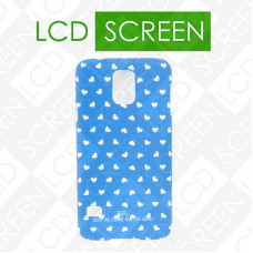 Чехол ARU для Samsung Galaxy S5 Hearts Blue